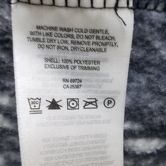 Columbia Jacket Girls Youth XL Full Zip Black White Coral Pockets Outdoor Warm - Picture 10 of 10